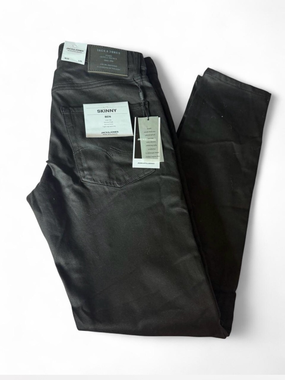 Jack & Jones Skinny Ben Black Men's Jeans